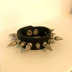 Leather Studded Bracelet